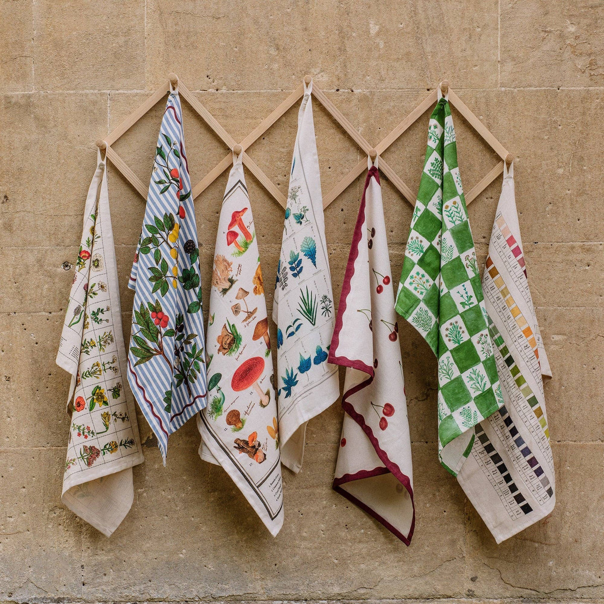 Werner's Nomenclature of Colours - Organic Cotton Tea Towel