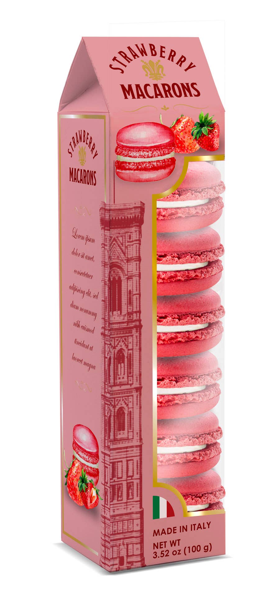 NEW Strawberry Macarons Best for Pick nick