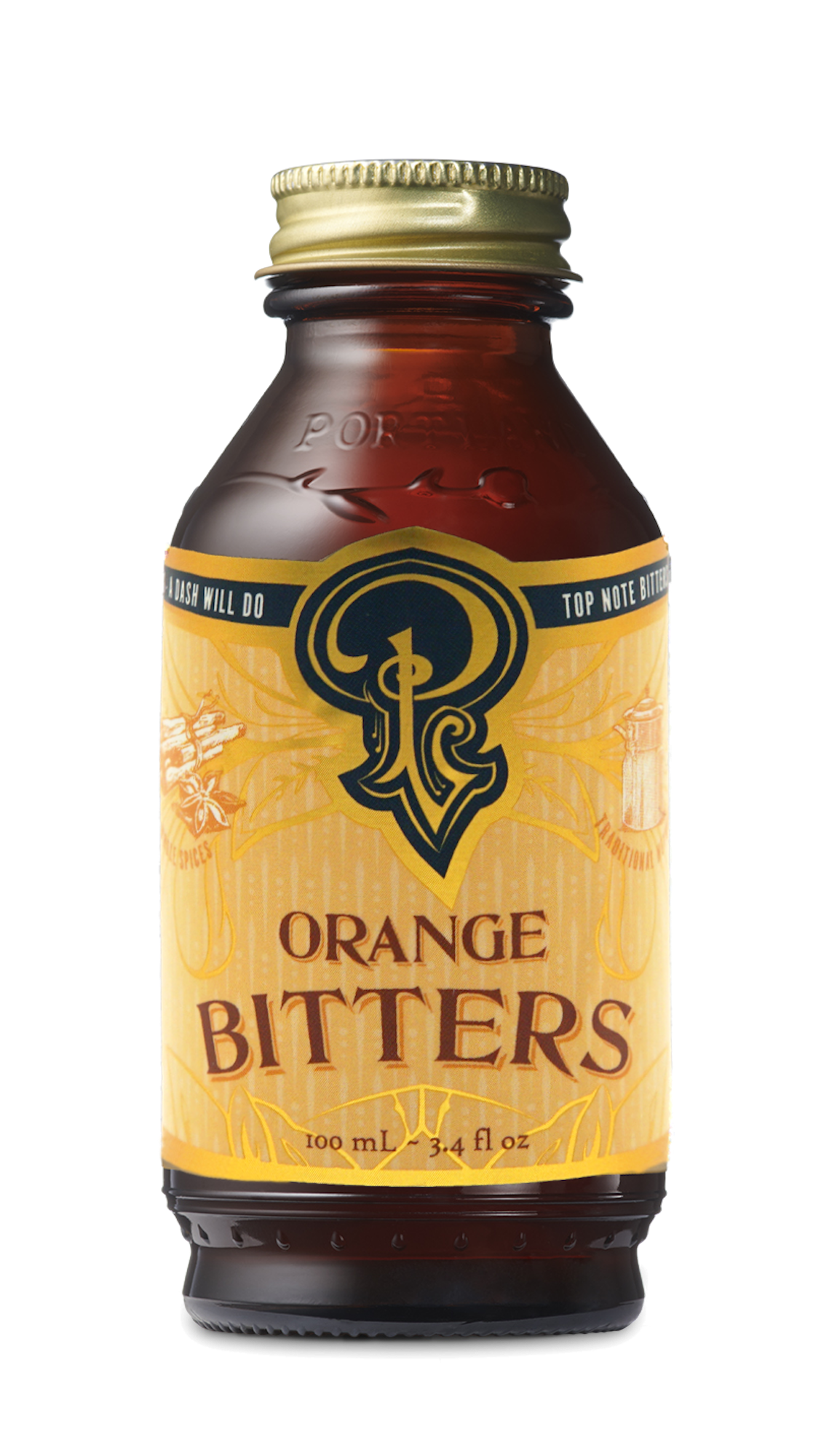 Orange Bitters 3.4 oz - cocktail / mocktail beverage mixer