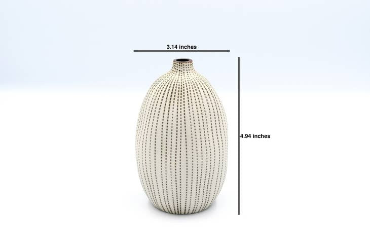 Gugu Tan & White Dot Large Porcelain Vase