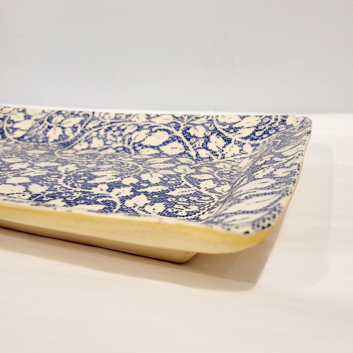 Terrafirma Ceramics - Large Party Platter Arcadia Cobalt 17”