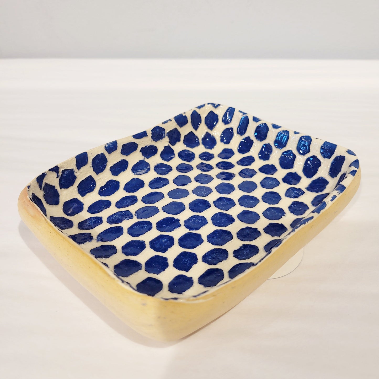 Terrafirma Ceramics - Cobalt Tasting Rectangular Dips