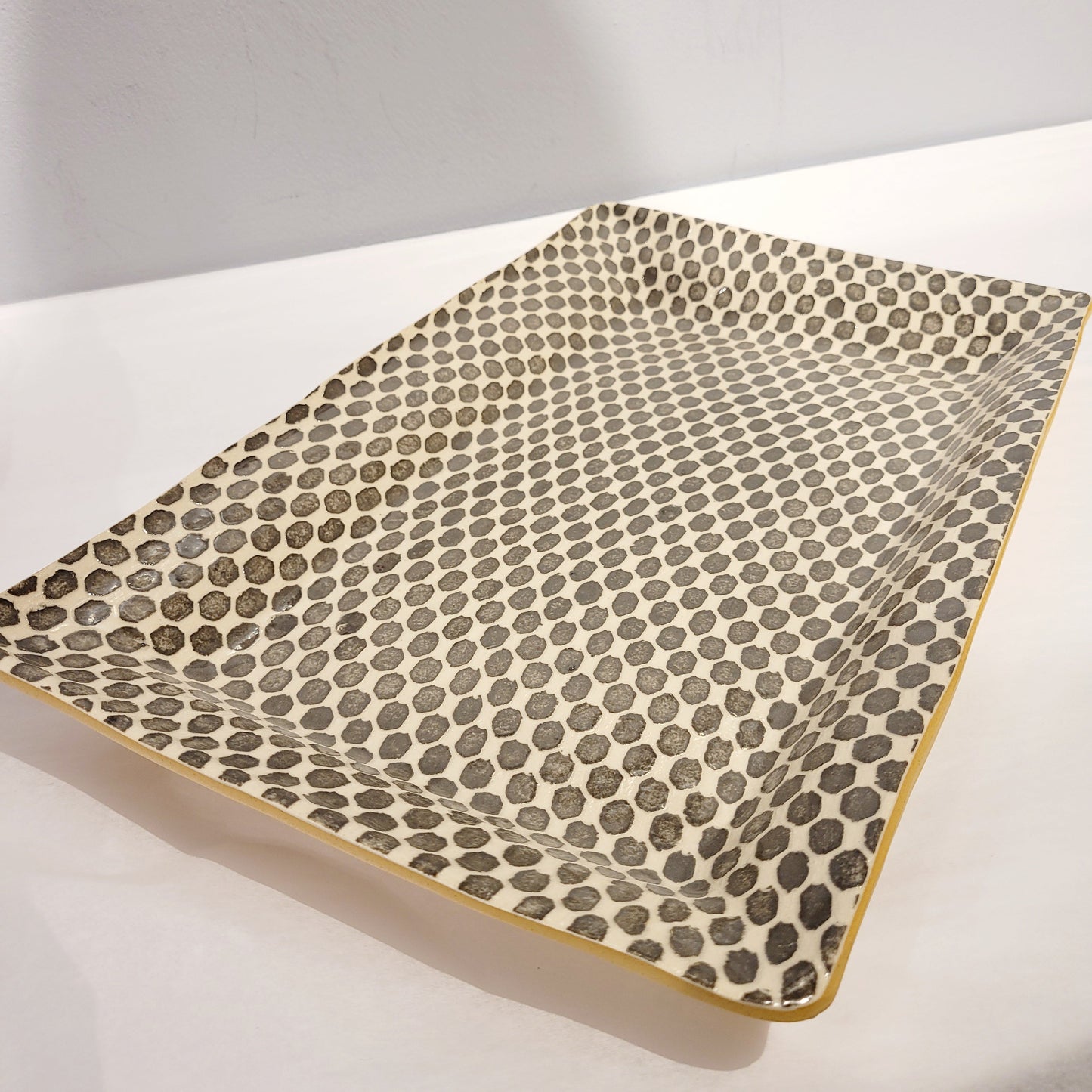 Copy of Terrafirma Ceramics - Charcoal Dot Large Party Platter