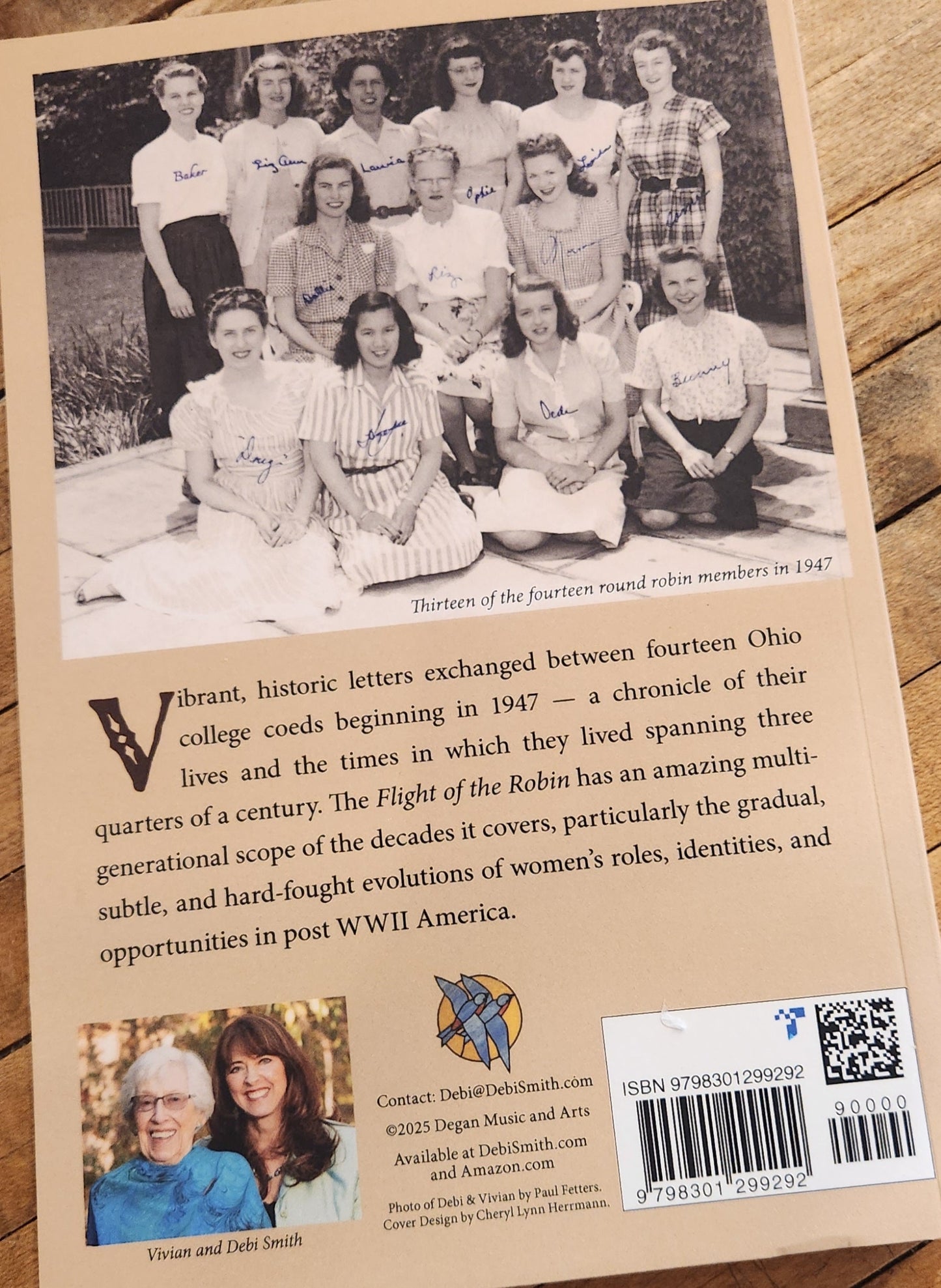 Flight of the Robin: Fourteen women's compelling correspondence from WWII to the present