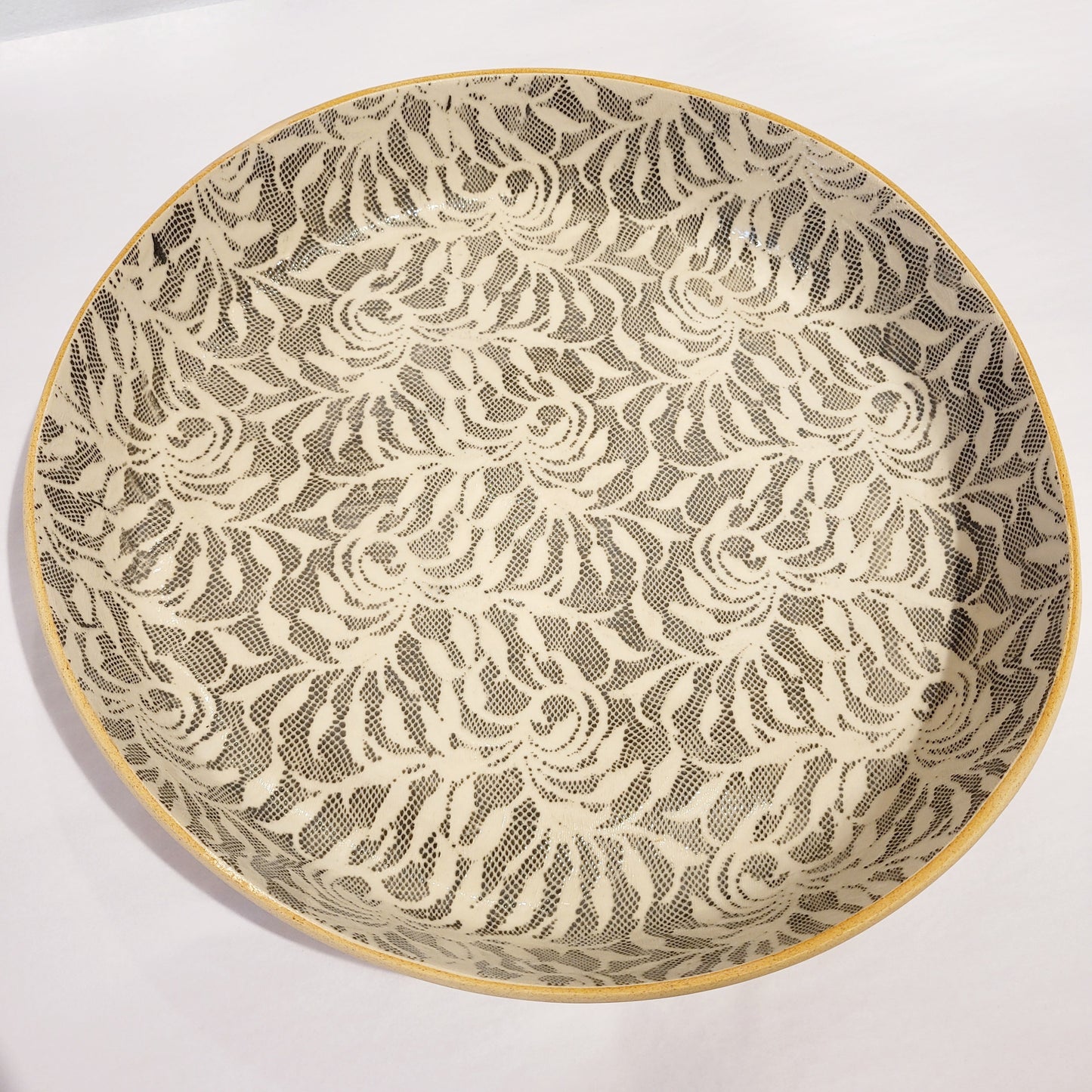 Terrafirma Ceramics - Charcoal Laurel Large Cocktail Tray