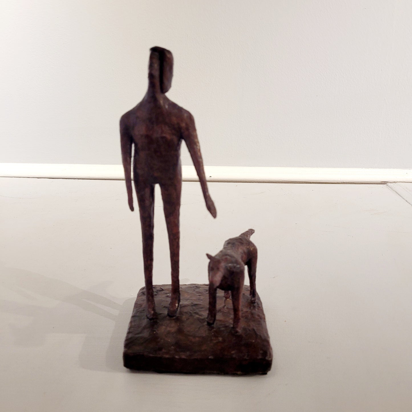 Blind Man Reaching for his Dog, Mary Brownstein