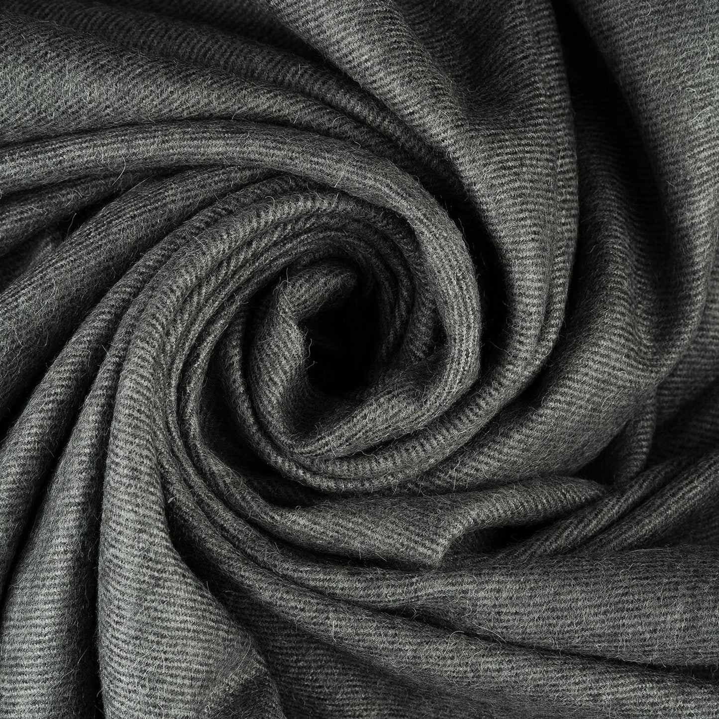 100% Baby Alpaca Wrap/Throw- Carbon - r. h. ballard shop & gallery