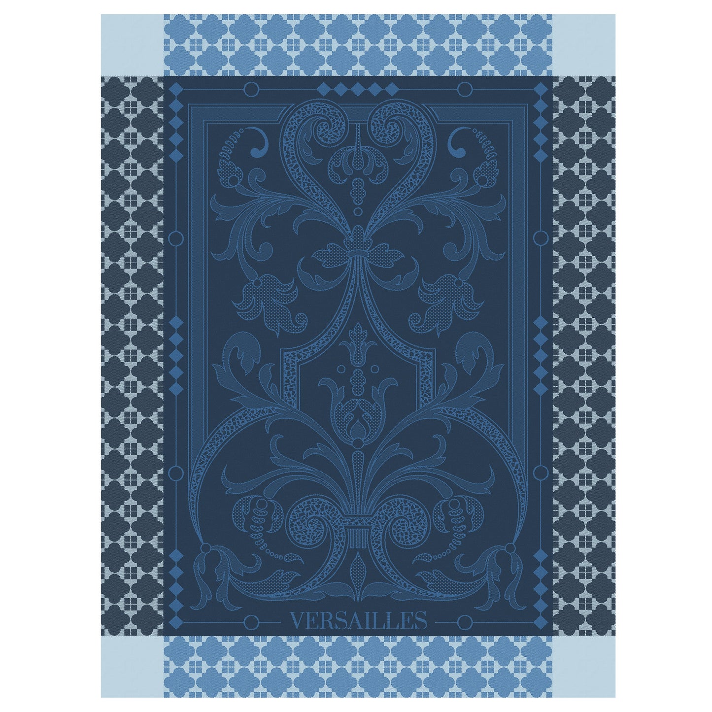 Versailles Blue Tea Towel