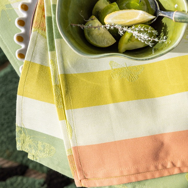 Bal des Papillons Yellow COTTON