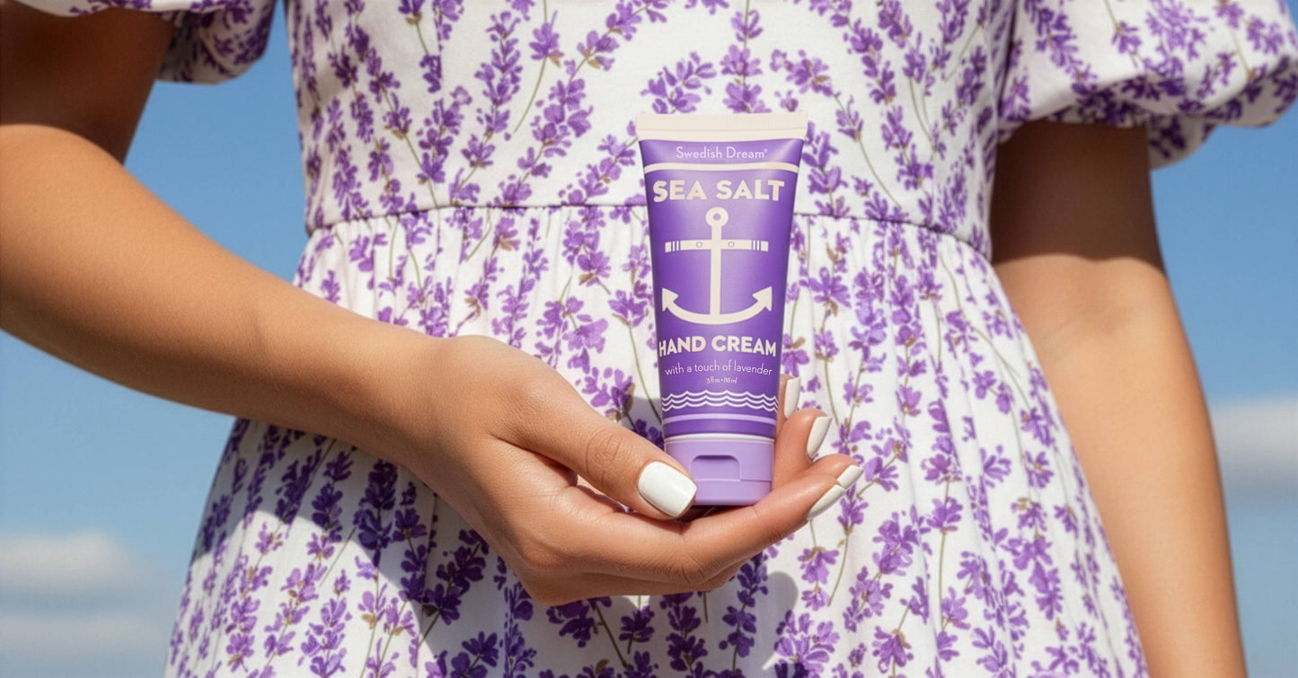 New! Sea Salt Lavender Hand Cream – Natural 20% Shea Butter - r. h. ballard shop & gallery
