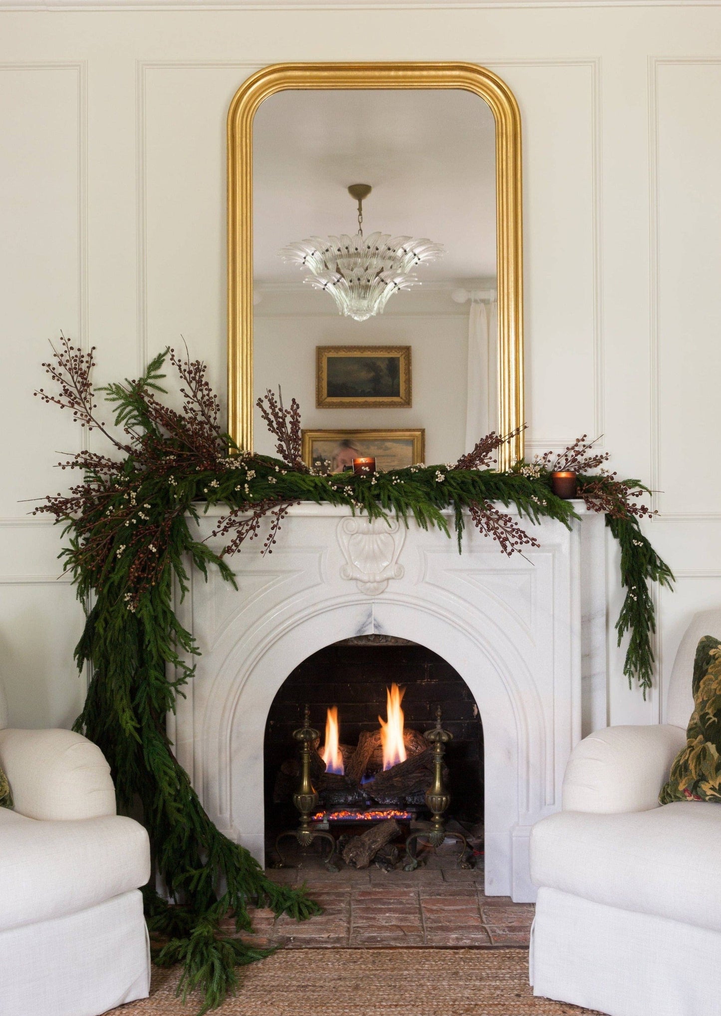 The Original Afloral™ Real Touch Norfolk Pine Garland - 60" - r. h. ballard shop & gallery