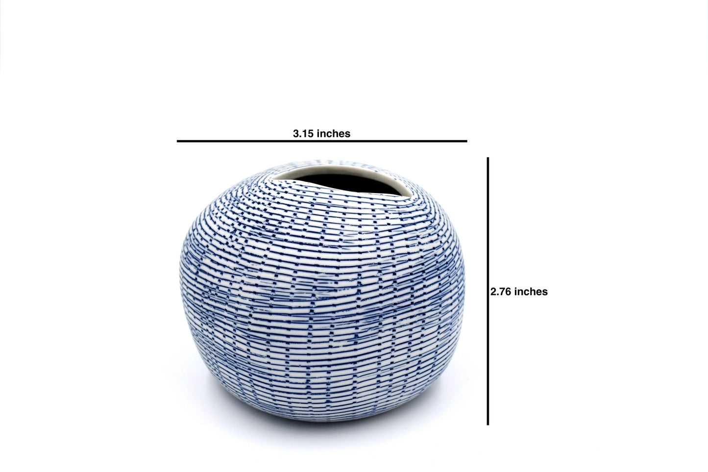 Basket Pebble Bud Vase - r. h. ballard shop & gallery