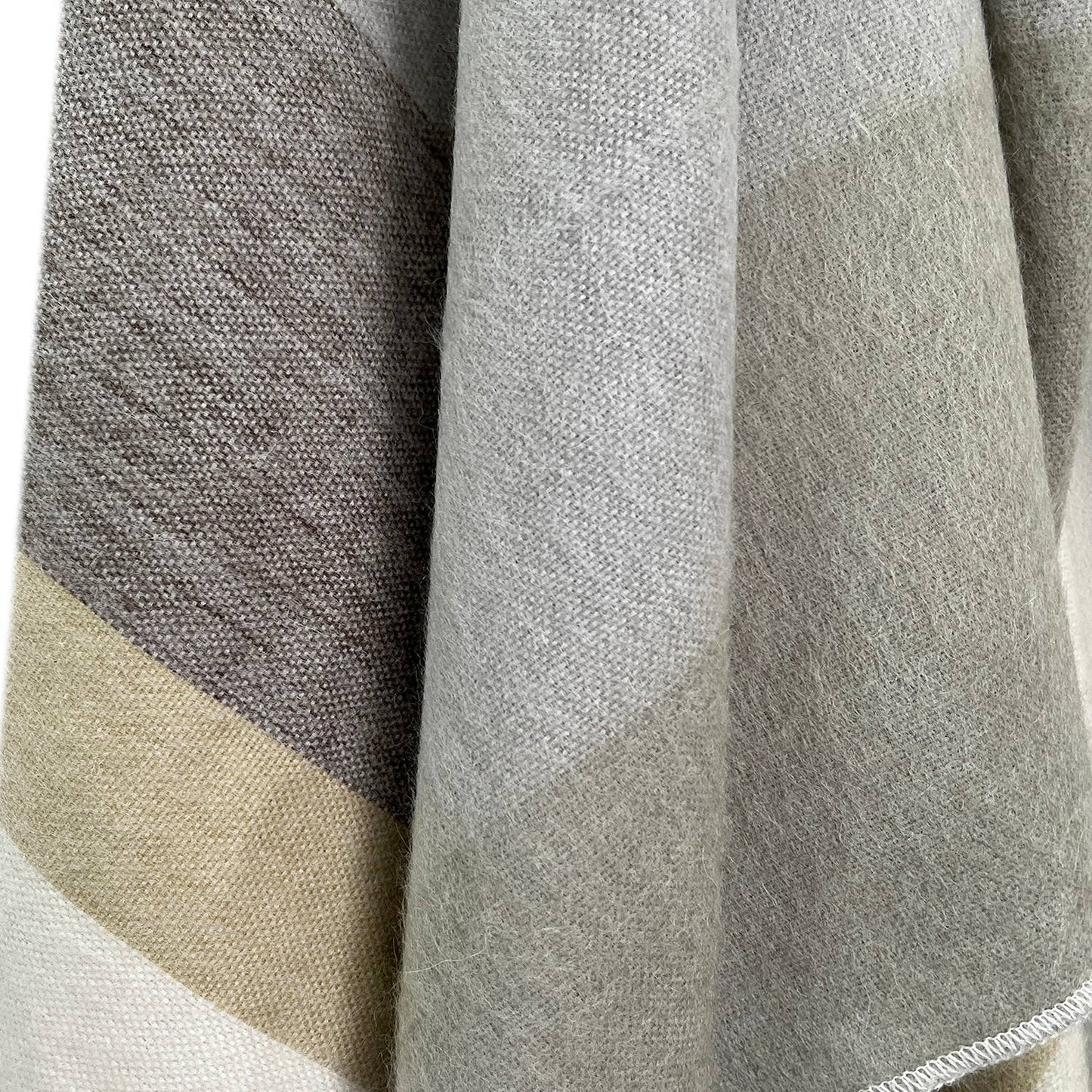 NEW! Alpaca Throw - Salt Flat