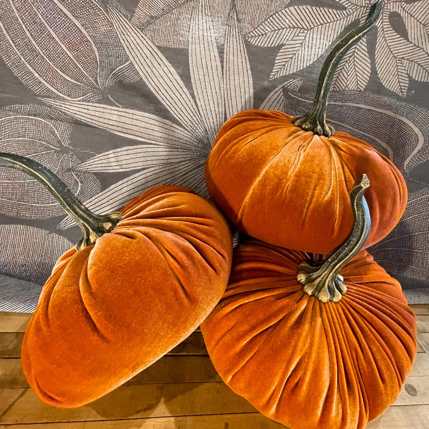 Medium Velvet Pumpkin