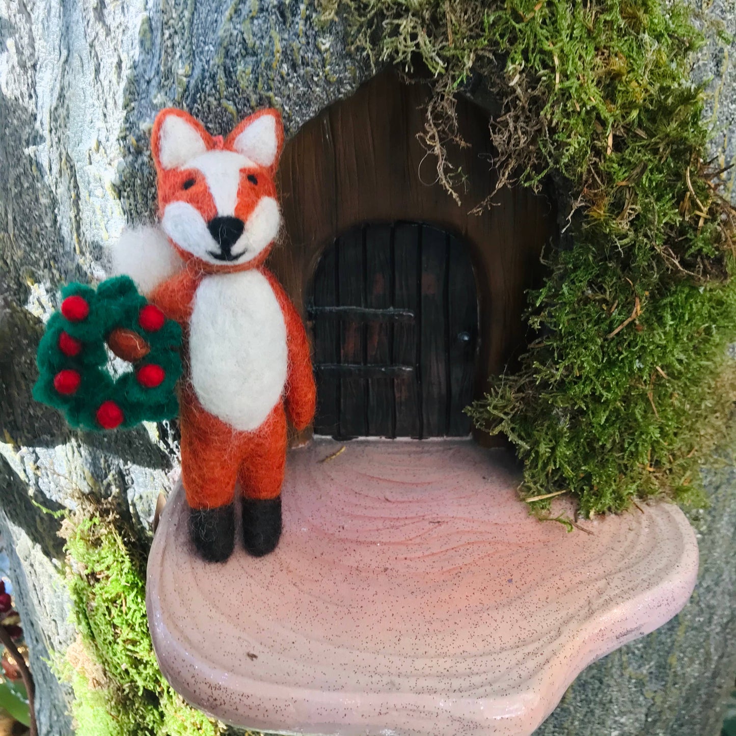 Finley Festive Fox Decoration