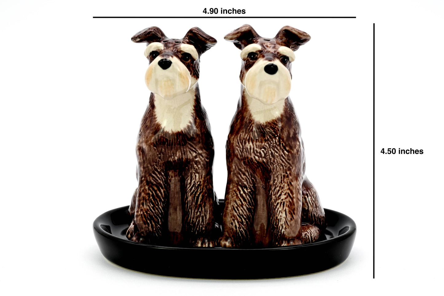 SALT AND PEPPER SHAKER Schnauzer