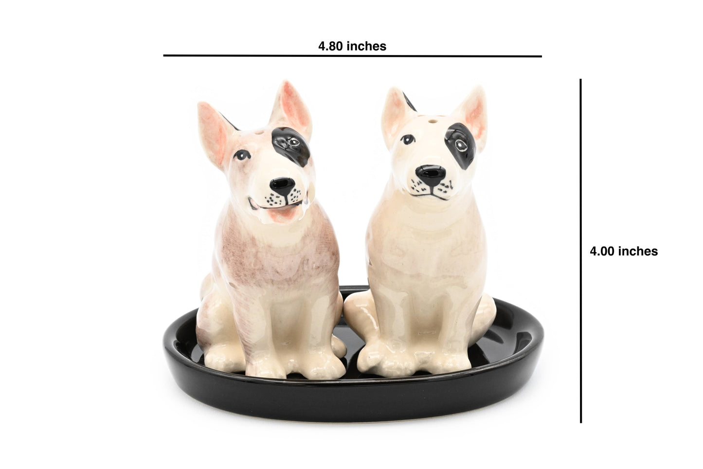 SALT AND PEPPER SHAKER Bull Terrier