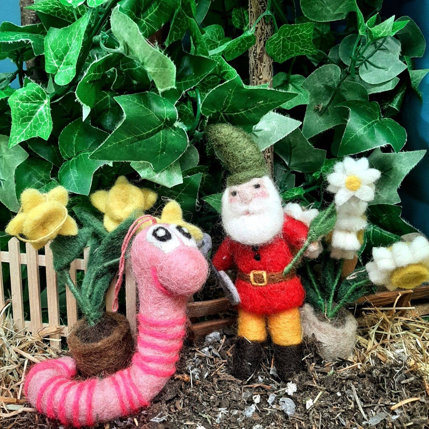 Gilbert the Garden Gnome Hanging Ornament