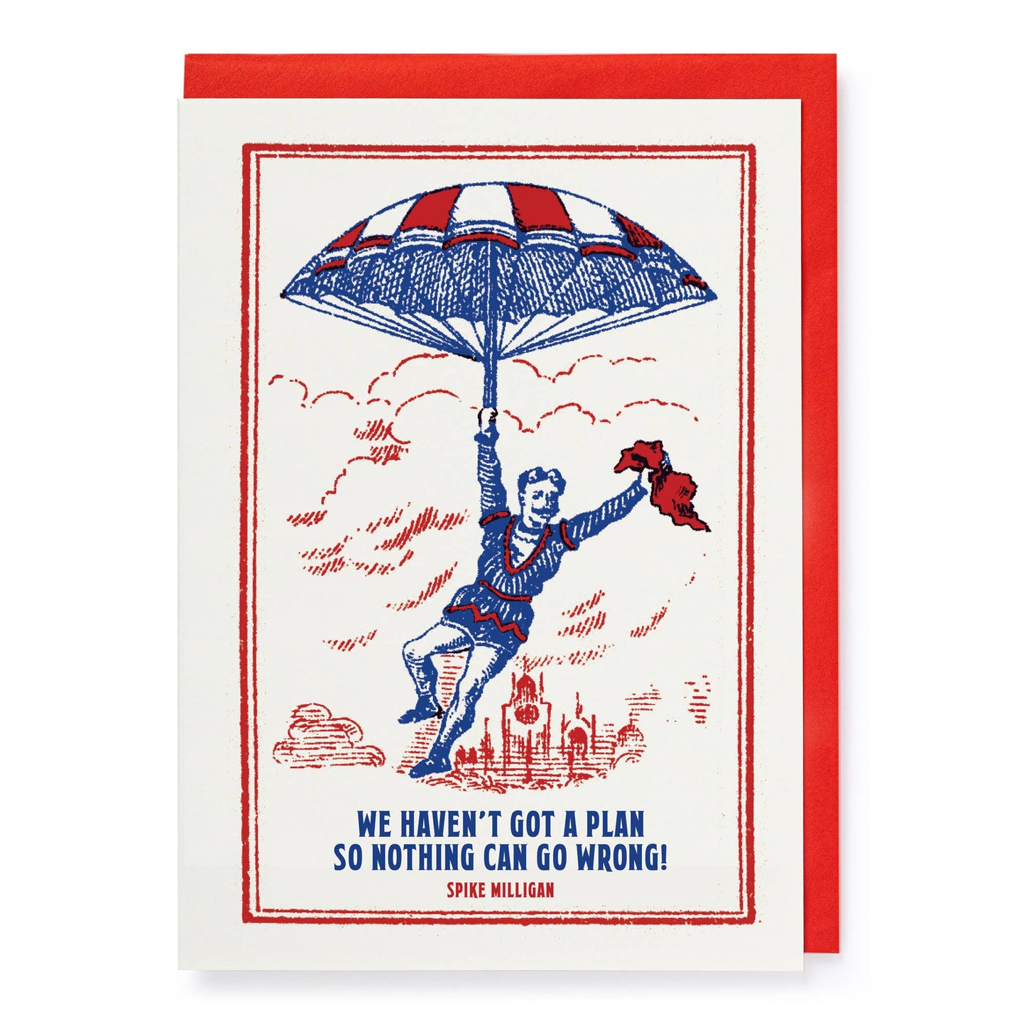 We Haven't Got A Plan | Greeting Card - r. h. ballard shop & gallery