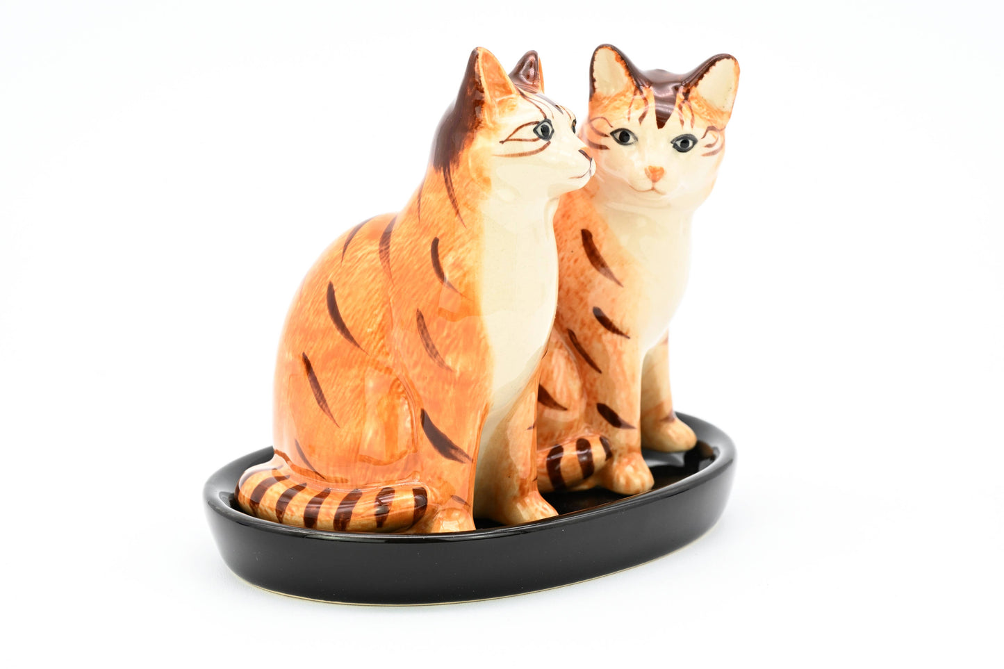 SALT AND PEPPER SHAKER Orange Tabby