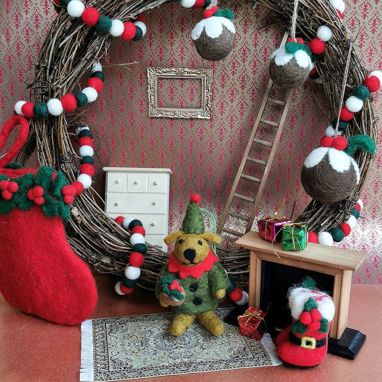Bernard the Dog Hanging Ornament