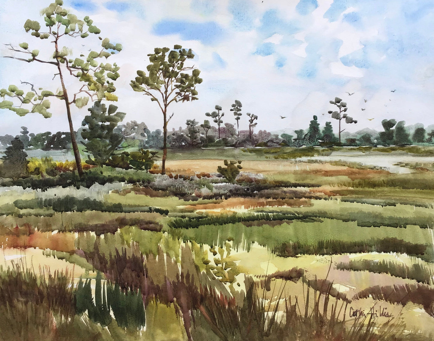 A Marsh Tapestry, Catherine Hillis