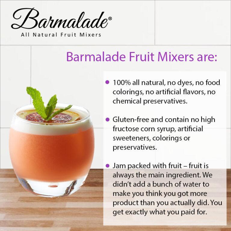Barmalade Blood Orange Guava Cocktail Mixer
