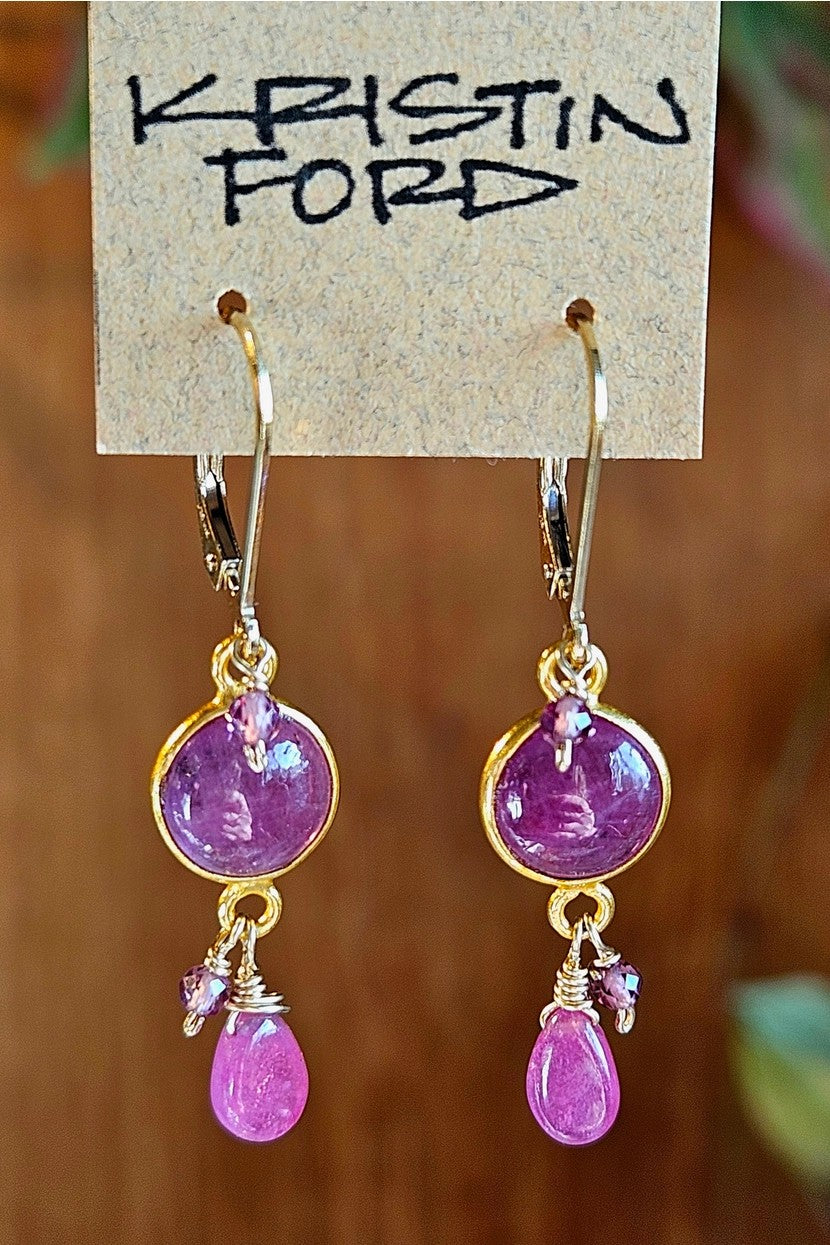 Ruby Earrings