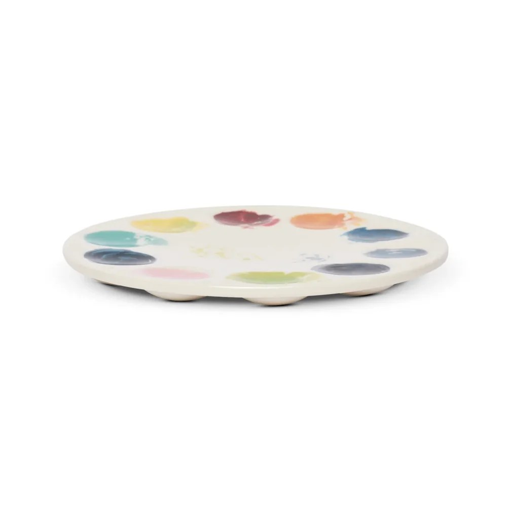 Artist Palette Side Plate
