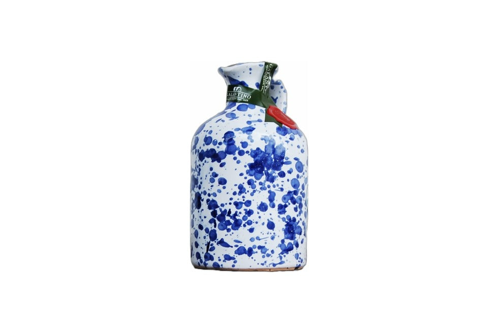 Galantino Italian Extra Virgin Olive Oil, Hand Painted Ceramic, 100ml