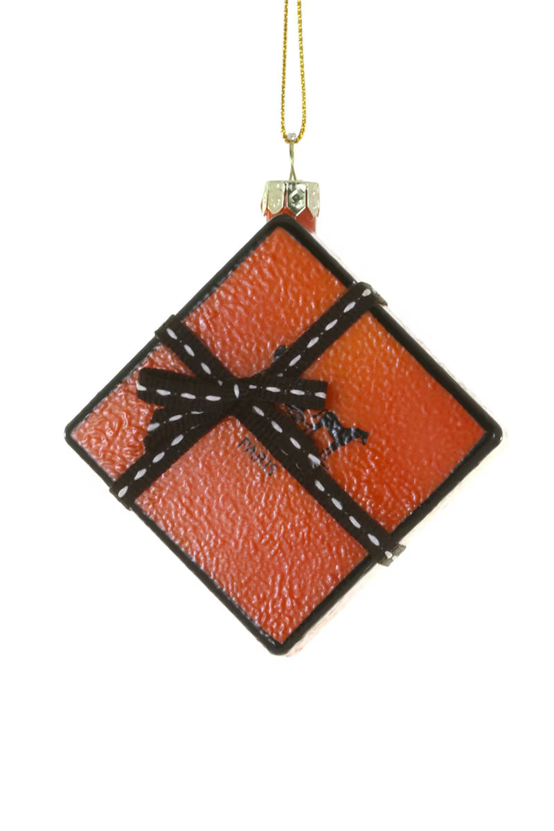 The Orange Box Ornament - r. h. ballard shop & gallery