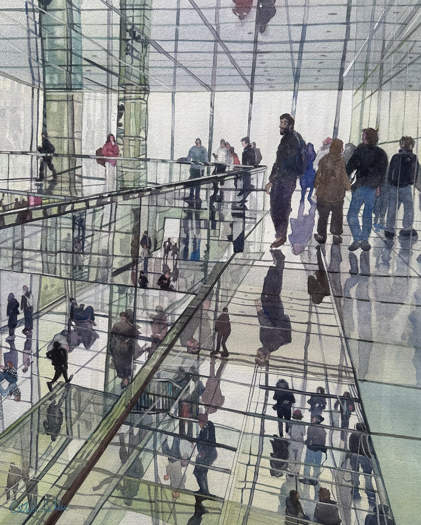 Up is Down and Down is Up, Catherine Hillis - r. h. ballard shop & gallery