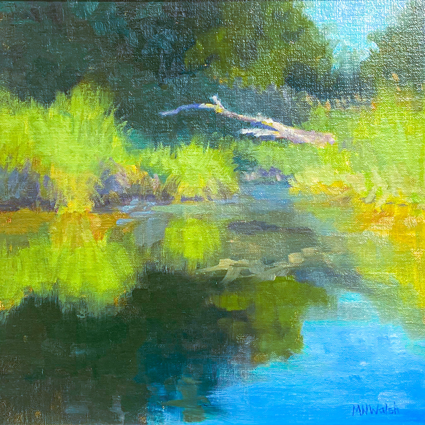 Secret Passage, Oil Painting