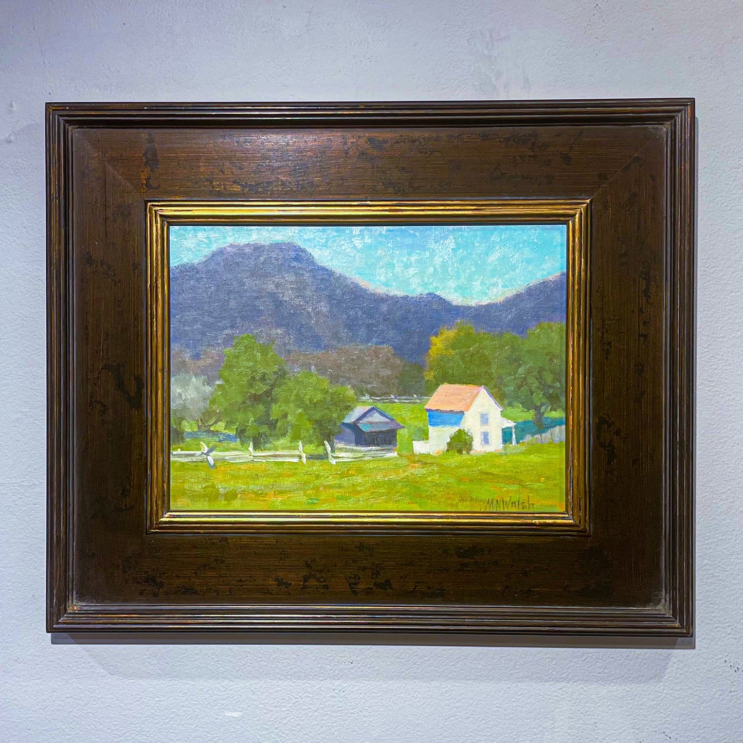 Virginia Farm, Oil Painting