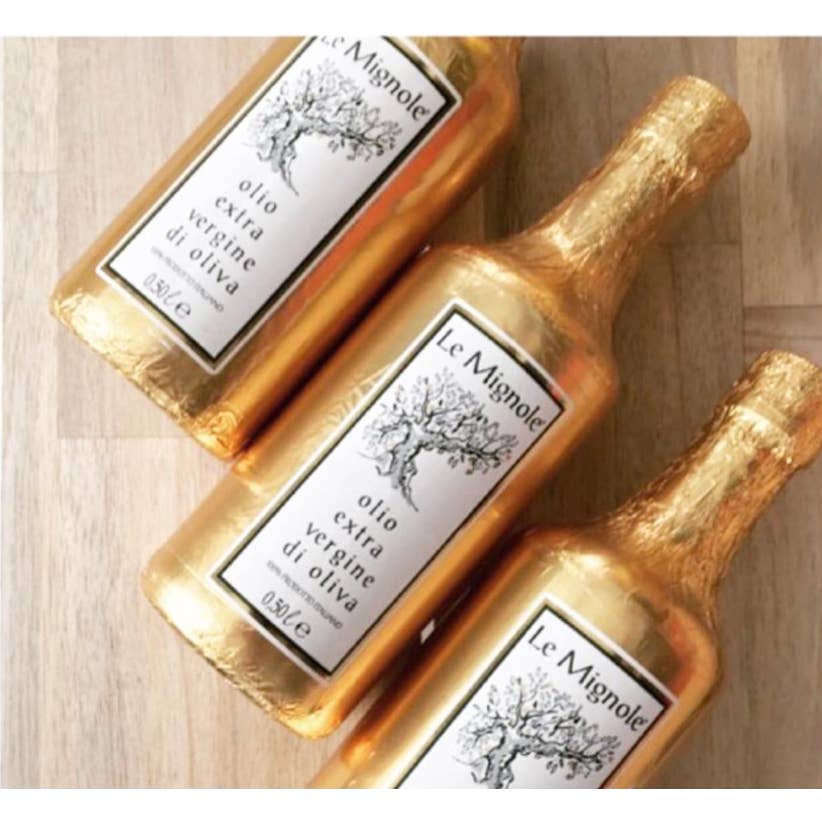 NEW! Le Mignole Gold Wrap Extra Virgin Olive Oil