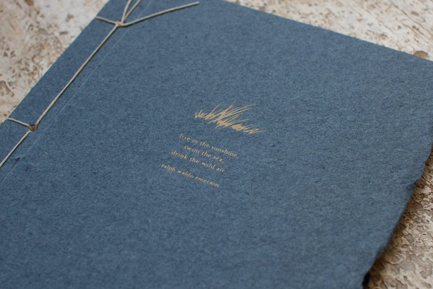 Ralph Waldo Emerson Handmade Paper Inspiration Journal