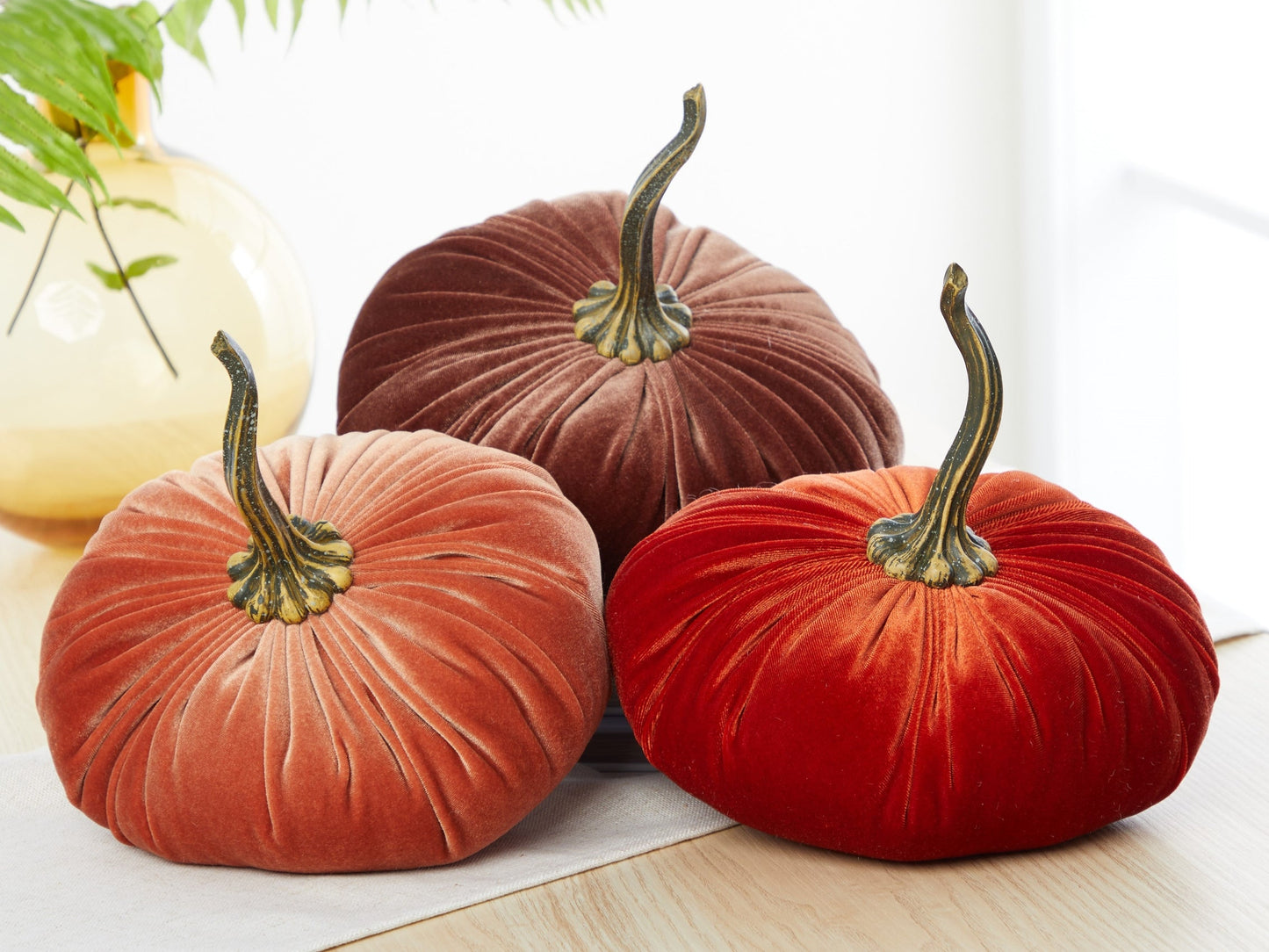 Medium Velvet Pumpkin