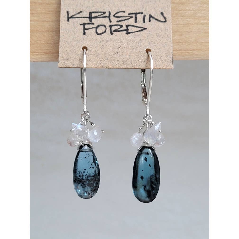 Indigo Kyanite Earrings