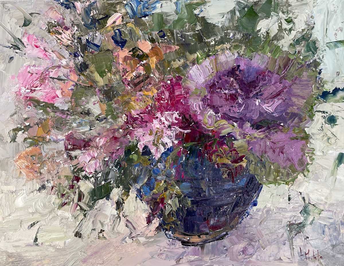 Still Life with Ornamental Kale, Lynn Mehta