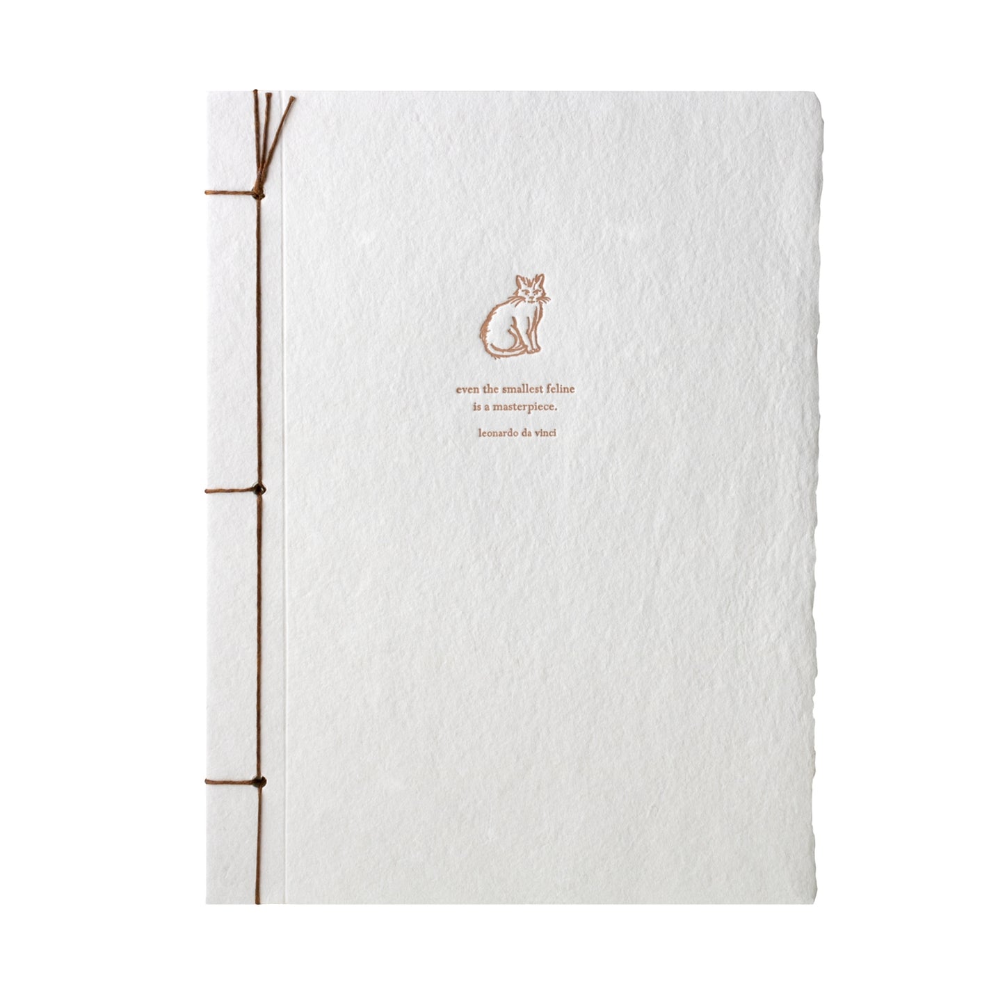 Leonardo da Vinci Handmade Paper Inspiration Journal