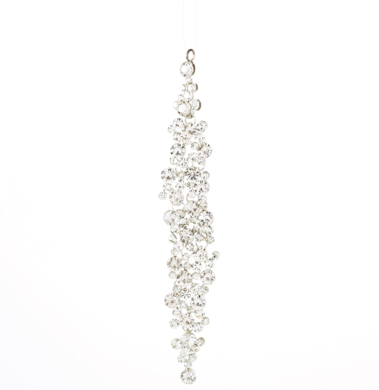 Icicle Gem Glass Ornament