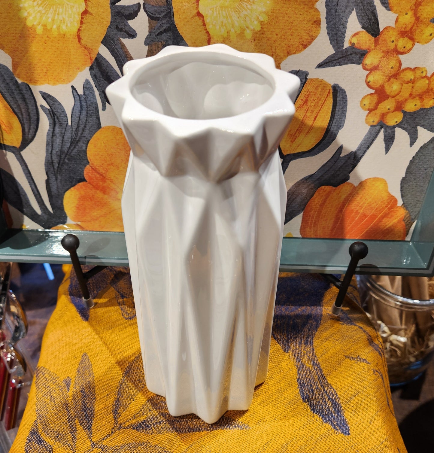 Origami Ceramic Vase