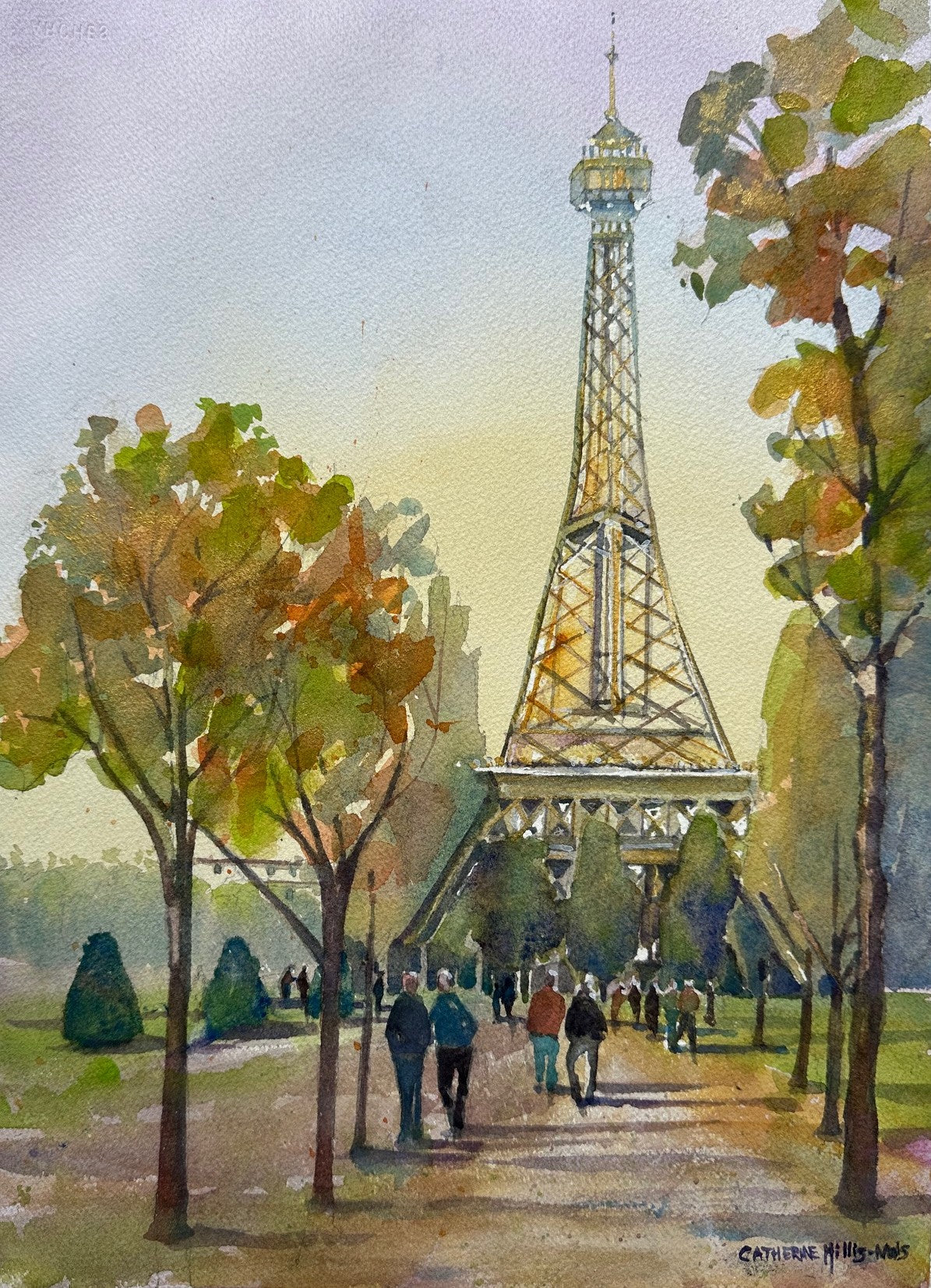 Paris In Golden Light, Catherine Hillis - r. h. ballard shop & gallery