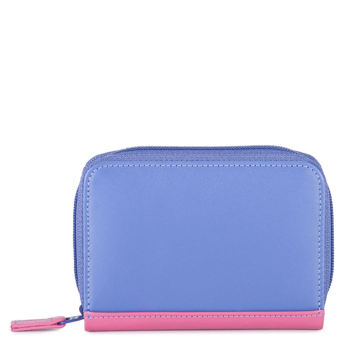 Zipped Fan Credit Card Holder Viola