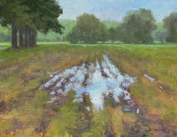 Waterlogged, Oil Painting