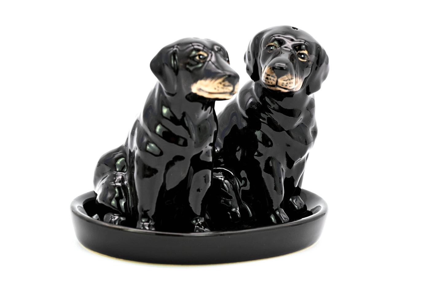 Black Labrador SALT AND PEPPER SHAKER