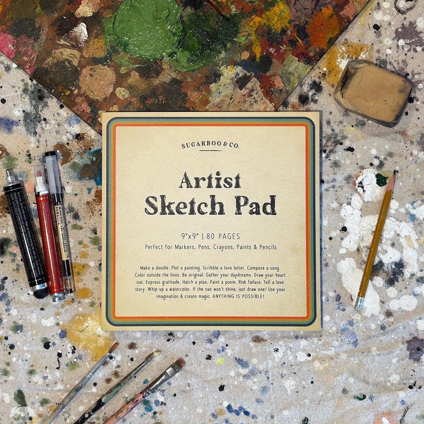 Artist Sketch Pad, 9x9