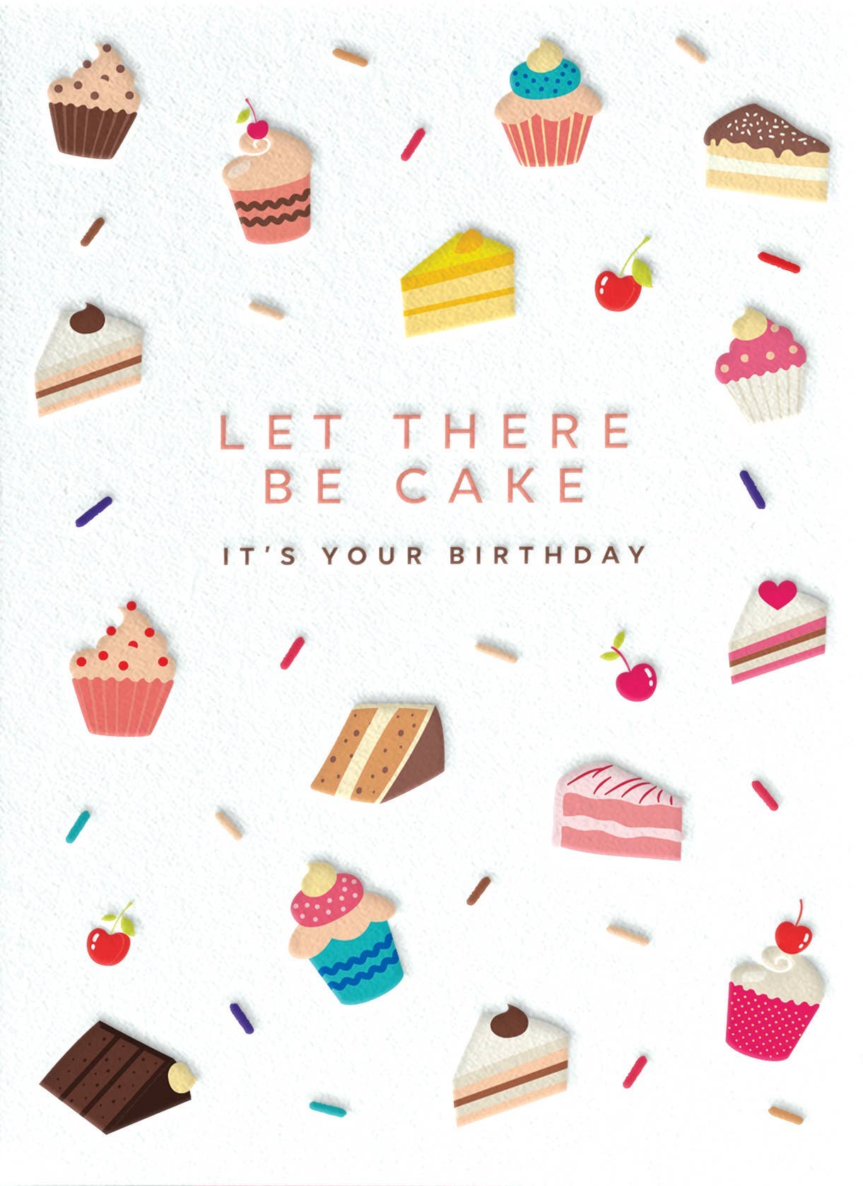 CAKE BIRTHDAY GREETING CARD 4.625 x 6.5625" - r. h. ballard shop & gallery