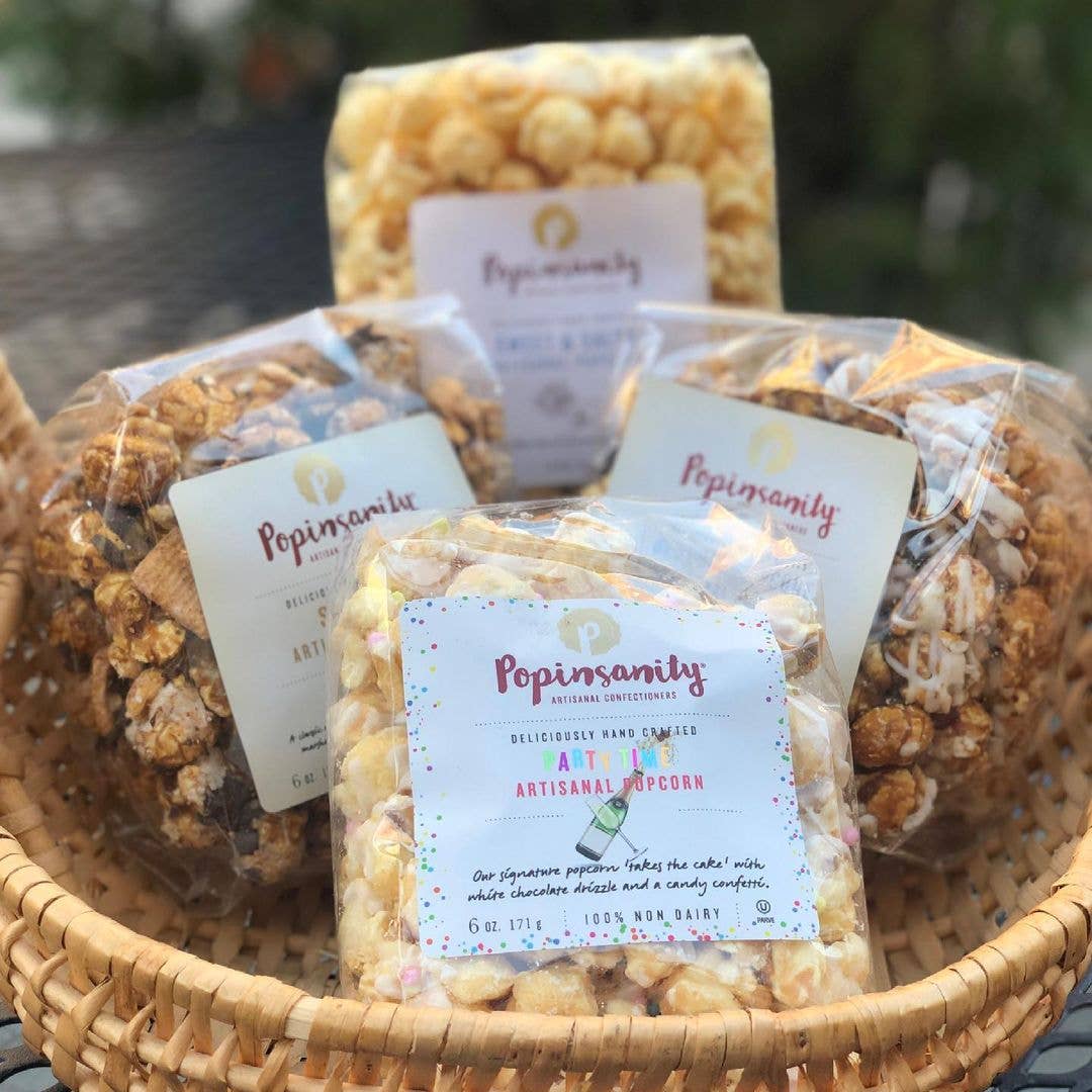 Gourmet Popcorn Sampler - 6 Top Flavors x 6 medium bags each