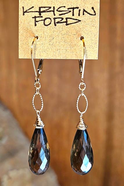 GF) Smoky Quartz Earrings EBR4325G